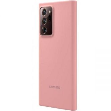 Samsung Protectie Spate Samsung Silicone EF-PN985TAEGEU pentru Samsung Galaxy Note 20 Ultra, Roz