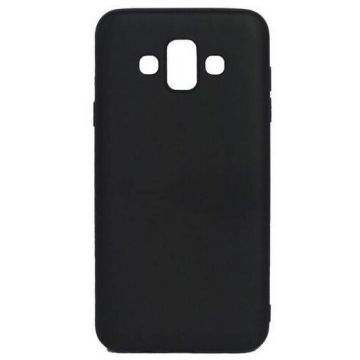 spacer Husa Spacer pentru Samsung J7 DUOS 2018, grosime 1 mm, material flexibil TPU, ColorFull Matt Ultra, Negru