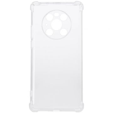 spacer Husa telefon Huawei Mate 40 Pro - Spacer, Tip back cover, Protectie suplimentara antisoc la colturi, Material flexibil TPU, Transparent, SPPC-HU-MT-40P-CLR