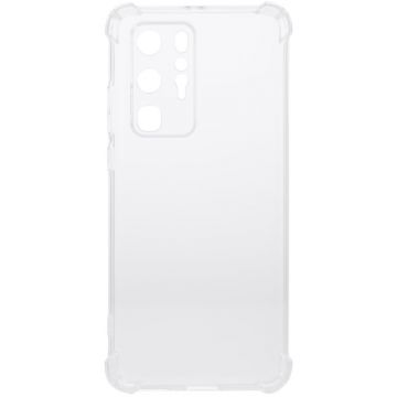 spacer Husa telefon Huawei P 40 Pro - Spacer, Tip back cover, Protectie suplimentara antisoc la colturi, Material flexibil TPU, Transparent, SPPC-HU-P-40P-CLR