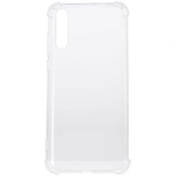 spacer Husa telefon Huawei P Smart S - Spacer, Tip back cover, Protectie suplimentara antisoc la colturi, Material flexibil TPU, Transparent, SPPC-HU-P-SS-CLR