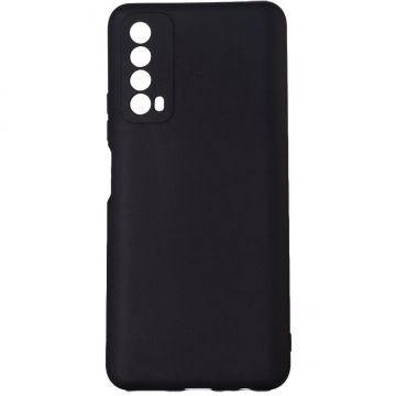 spacer Husa telefon Huawei P Smart - Spacer, Tip back cover, Material flexibil silicon + interior cu microfibra, Negru, SPPC-HU-P-S-SLK
