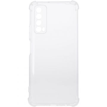 spacer Husa telefon Huawei P Smart - Spacer, Tip back cover, Protectie suplimentara antisoc la colturi, Material flexibil TPU, Transparent, SPPC-HU-P-S-CLR
