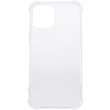 spacer Husa telefon Iphone 12 Pro Max - Spacer, Grosime 1.5 mm, Protectie suplimentara antisoc la colturi, Material flexibil TPU, Transparent, SPPC-AP-IP12PM-CLR