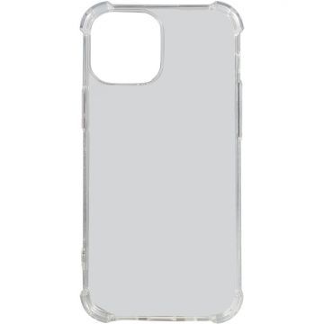 spacer Husa telefon Iphone 13 Mini Spacer, Grosime 1.5 mm, protectie suplimentara antisoc la colturi, material flexibil TPU, Transparenta, SPPC-AP-IP13M-CLR