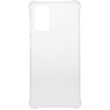 spacer Husa telefon Samsung Galaxy Note 20 - Spacer, Grosime 1.5 mm, Protectie suplimentara antisoc la colturi, Material flexibil TPU, Transparent, SPPC-SM-GX-N20-CLR