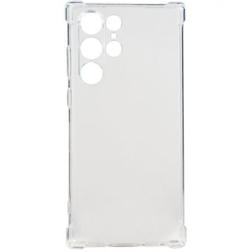 spacer Husa telefon Samsung Galaxy S22 Ultra - Spacer, Grosime 1.5 mm, Protectie suplimentara antisoc la colturi, Material flexibil TPU, Transparent, SPPC-SM-GX-S22U-CLR