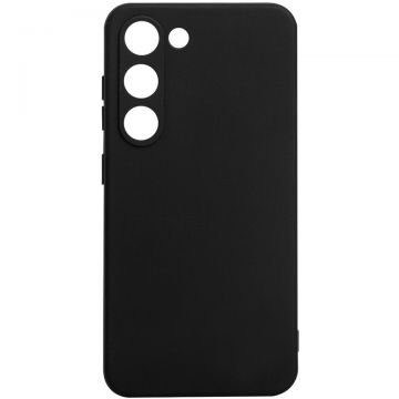 spacer Husa telefon Samsung Galaxy S23 - Spacer, Grosime 1.5 mm, Material flexibil TPU, Negru, SPPC-SM-GX-S23-TPU