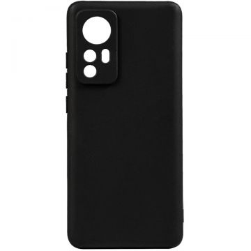spacer Husa telefon Xiaomi 12 X - Spacer, Grosime 1.5 mm, Material flexibil TPU, Negru, SPPC-XI-12X-TPU