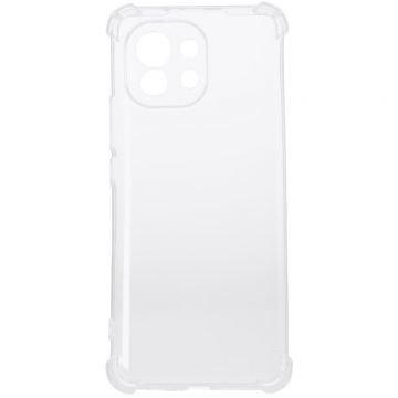 spacer Husa telefon Xiaomi Mi 11 5G - Spacer, Grosime 1.5 mm, Protectie suplimentara antisoc la colturi, Material flexibil TPU, Transparent, SPPC-XI-MI-115G-CLR