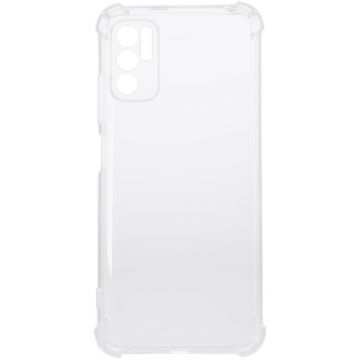 spacer Husa telefon Xiaomi Pocophone M3 Pro 5G - Spacer, Grosime 1.5 mm, Protectie suplimentara antisoc la colturi, Material flexibil TPU, Transparent, SPPC-XI-PC-M3P5G-CLR