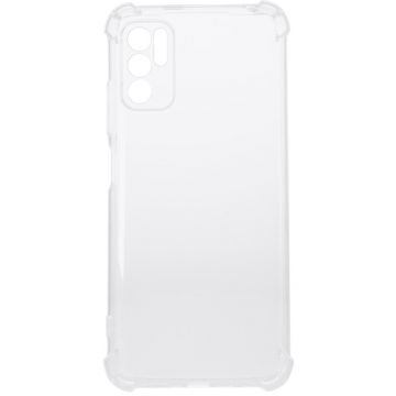 spacer Husa telefon Xiaomi Redmi Note 10 5G - Spacer, Grosime 1.5 mm, Protectie suplimentara antisoc la colturi, Material flexibil TPU, Transparent, SPPC-XI-RM-N105G-CLR