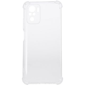 spacer Husa telefon Xiaomi Redmi Note 10 S - Spacer, Grosime 1.5 mm, Protectie suplimentara antisoc la colturi, Material flexibil TPU, Transparent, SPPC-XI-RM-N10S-CLR