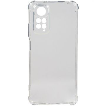 spacer Husa telefon Xiaomi Redmi Note 11 - Spacer, Grosime 1.5 mm, Protectie suplimentara antisoc la colturi, Material flexibil TPU, Transparent, SPPC-XI-RM-N11-CLR