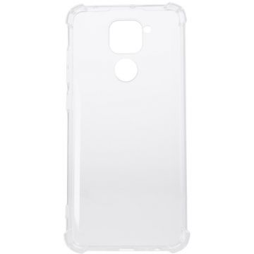 spacer Husa telefon Xiaomi Redmi Note 9 - Spacer, Grosime 1.5 mm, Protectie suplimentara antisoc la colturi, Material flexibil TPU, Transparent, SPPC-XI-RM-N9-CLR