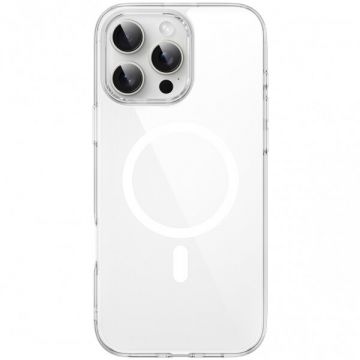 WIWU Husa telefon Apple iPhone 16 - WiWu, Tip MagSafe, Model MCC-101 iShield Pro, Transparent