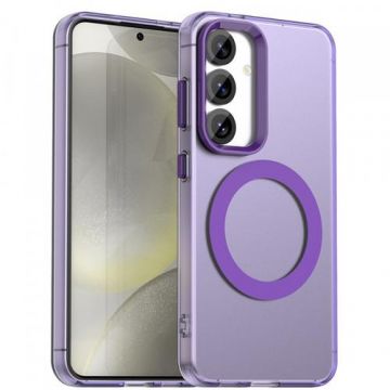 Husa MagSafe pentru Samsung Galaxy S23 FE S711, Techsuit, CandyCase, Mov