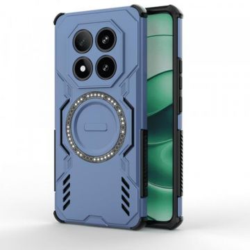 Husa MagSafe pentru Xiaomi Poco X7 / Redmi Note 14 Pro 5G, Techsuit, ArmorMag, Albastra