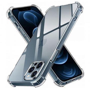 Husa pentru Apple iPhone 12 Pro Max, Techsuit, Shockproof Clear, Transparenta