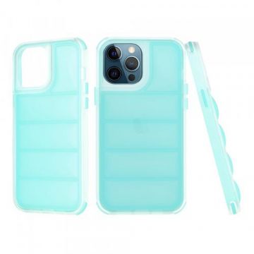 Husa pentru Apple iPhone 12 Pro Max, Techsuit, Wave Shield, Turcoaz