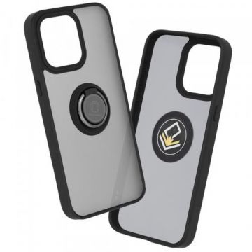 Husa pentru Apple iPhone 15 Pro Max, Techsuit, Glinth, Neagra