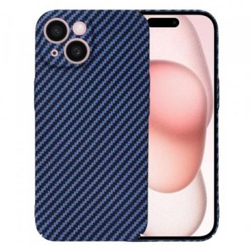 Husa pentru Apple iPhone 15, Techsuit, Carbonite FiberShell, Turcoaz