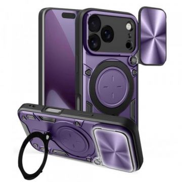 Husa pentru Apple iPhone 17 Pro, Techsuit, CamGuard Pro, Mov