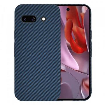 Husa pentru Google Pixel 9a, Techsuit, Carbonite FiberShell, Turcoaz