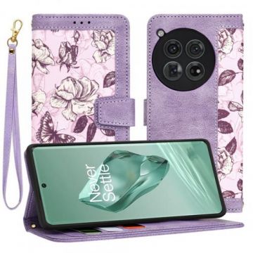 Husa pentru OnePlus 12, Techsuit, FlipCraft, Mov