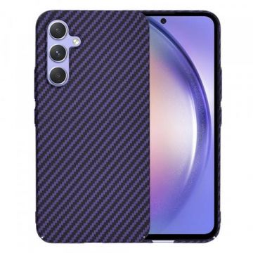 Husa pentru Samsung Galaxy A54 A546, Techsuit, Carbonite FiberShell, Mov