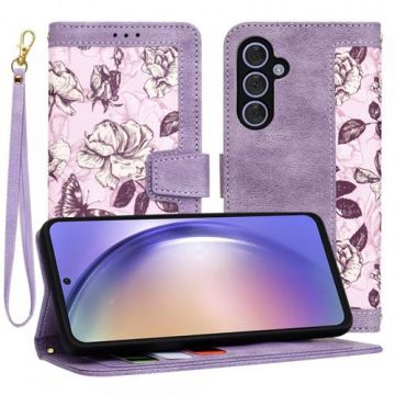 Husa pentru Samsung Galaxy A54 A546, Techsuit, FlipCraft, Mov