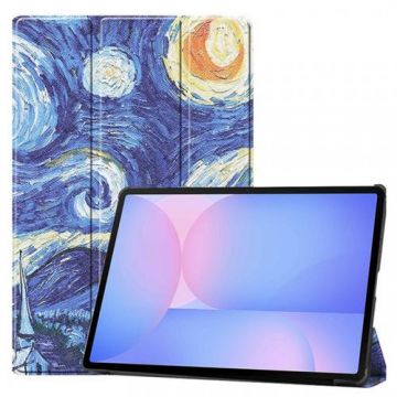 Husa pentru Samsung Galaxy Tab S10 FE+, Techsuit, FoldPro Starry Night (Multicolor)