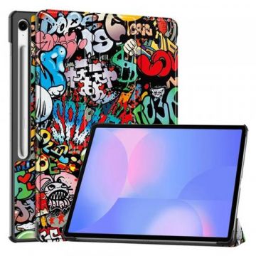 Husa pentru Samsung Galaxy Tab S10 FE+, Techsuit, FoldPro Urban Vibe (Multicolor)
