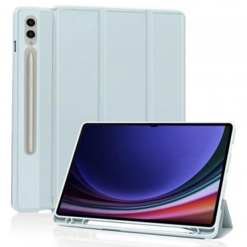 Husa pentru Samsung Galaxy Tab S10 Ultra / Tab S9 Ultra, Techsuit, Flex Trifold (Albastru)