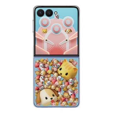 Husa pentru Samsung Galaxy Z Flip7 F766, FlipSuit Case, EF-ZF766CTEGWW (Transparent)