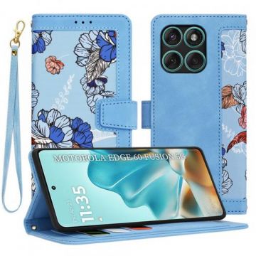 Husa pentru Techsuit FlipCraft Motorola Edge 60 Fusion / Edge 60 (Albastru)