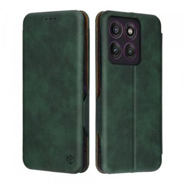 Husa pentru Techsuit Safe Wallet Plus Motorola Edge 60 Pro (Verde)