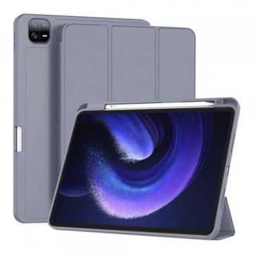 Husa pentru Xiaomi Pad 6 / 6 Pro, Techsuit, Flex Trifold (Mov)