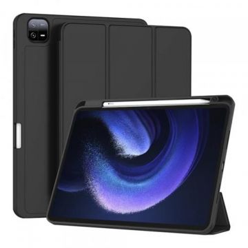 Husa pentru Xiaomi Pad 6 / 6 Pro, Techsuit, Flex Trifold (Negru)