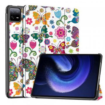 Husa pentru Xiaomi Pad 6 / 6 Pro, Techsuit, FoldPro Butterfly (Multicolor)