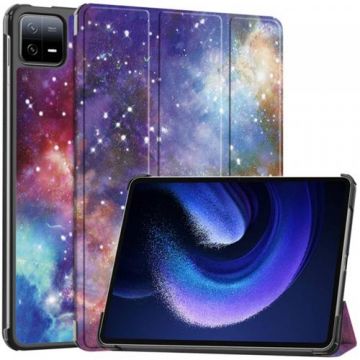 Husa pentru Xiaomi Pad 6 / 6 Pro, Techsuit, FoldPro Galaxy (Multicolor)