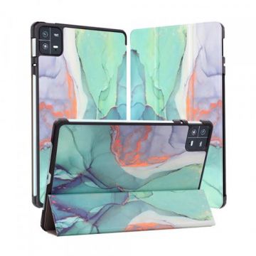 Husa pentru Xiaomi Pad 6 / 6 Pro, Techsuit, FoldPro Green Time (Multicolor)