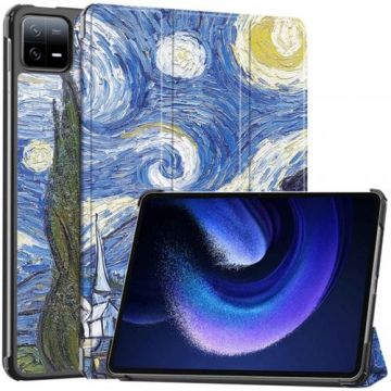 Husa pentru Xiaomi Pad 6 / 6 Pro, Techsuit, FoldPro Starry Night (Multicolor)