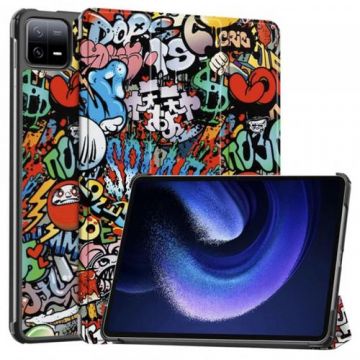 Husa pentru Xiaomi Pad 6 / 6 Pro, Techsuit, FoldPro Urban Vibe (Multicolor)