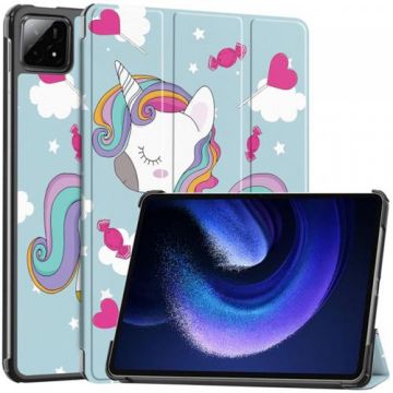 Husa pentru Xiaomi Pad 6S Pro 12.4, Techsuit, FoldPro Unicorn (Multicolor)