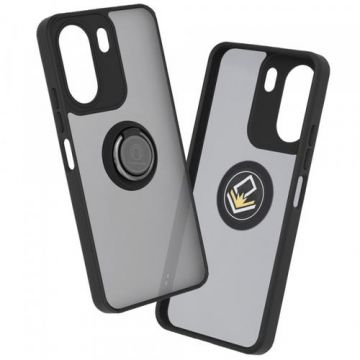 Husa pentru Xiaomi Poco C65 / Redmi 13C, Techsuit, Glinth, Neagra