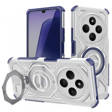 Husa pentru Xiaomi Poco C75 / Redmi 14C, Techsuit, Carbon Shield Pro, Albastra