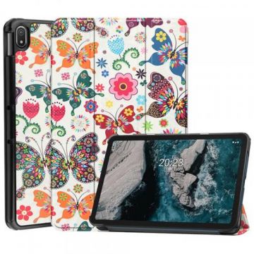Husa pentru Xiaomi Redmi Pad 2, Techsuit, FoldPro Butterfly (Multicolor)