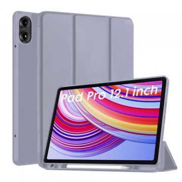 Husa pentru Xiaomi Redmi Pad Pro / Pad / Pad Pro 5G, Techsuit, Flex Trifold (Mov)