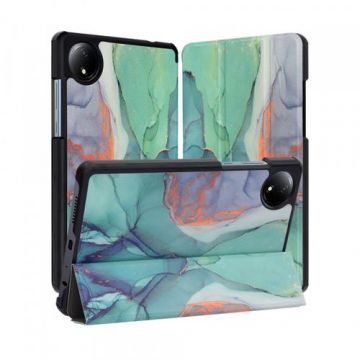 Husa pentru Xiaomi Redmi Pad SE 8.7, Techsuit, FoldPro Green Time (Multicolor)